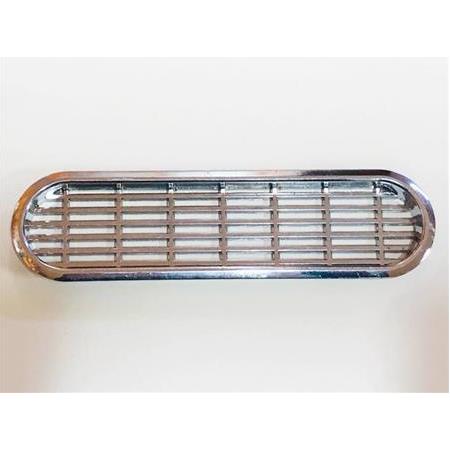 Plastik oval  menfez  krom 35*148 mm